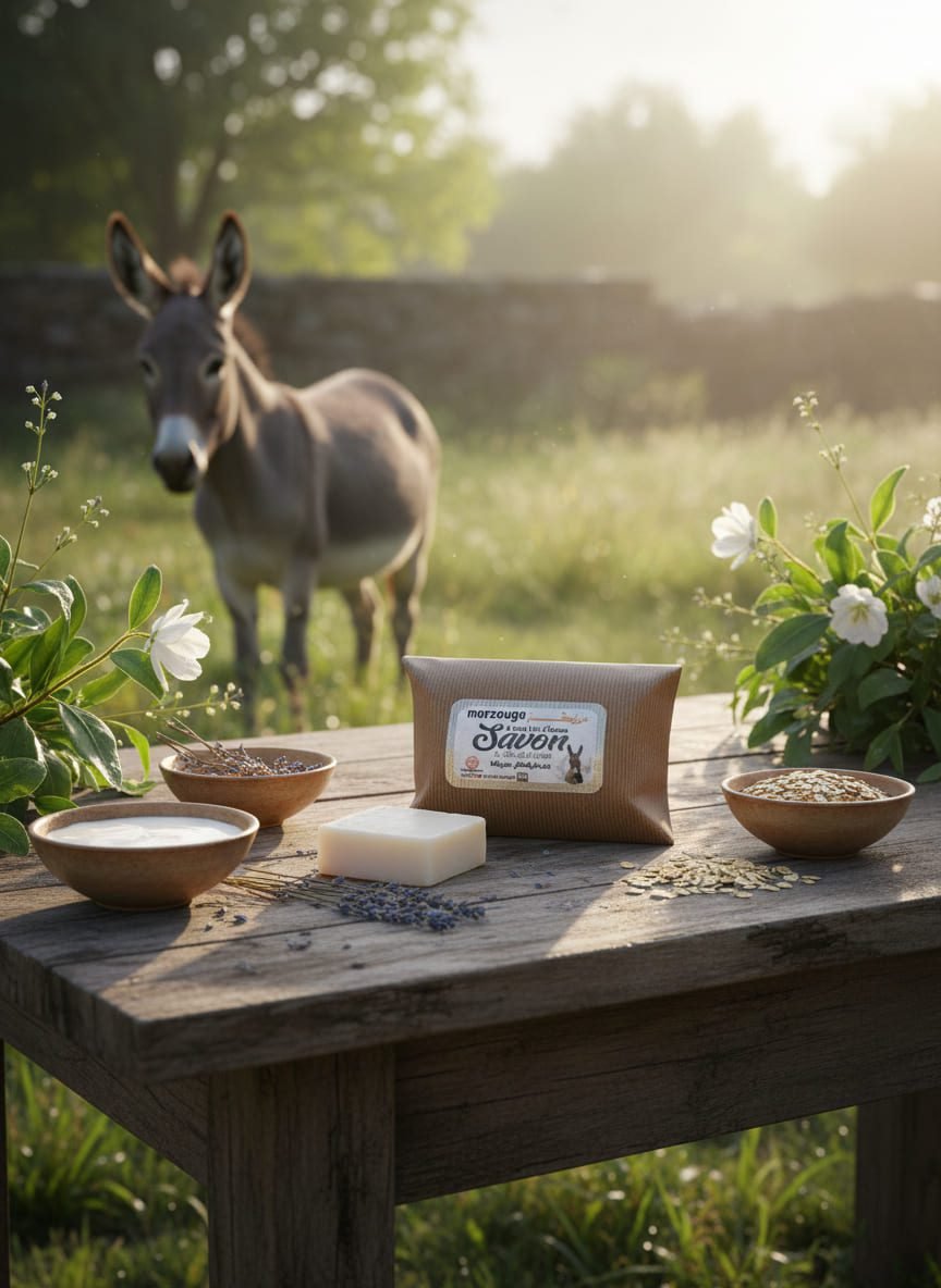 savon merzouga au lait d’Ânesse