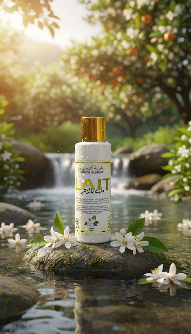lait corps & visage à la fleur d'oranger
