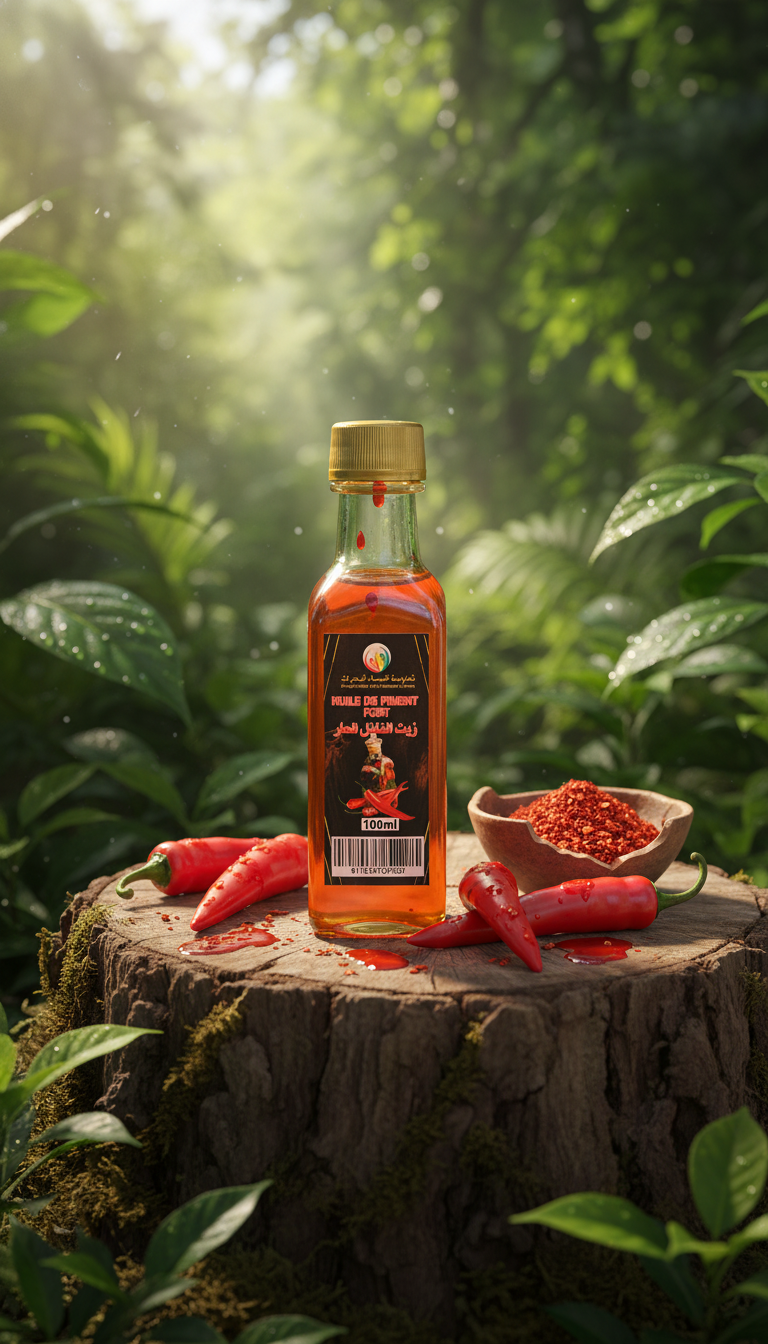 huile de piment fort — 100ml