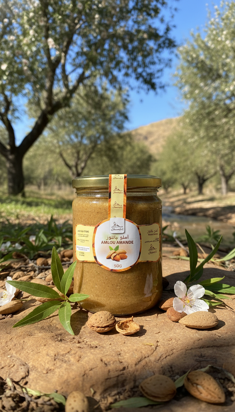amlou amande 500g