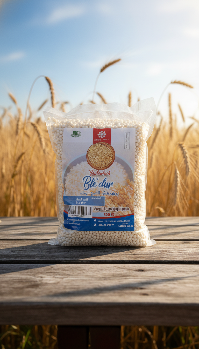 berkoukech de blé dur — 500g