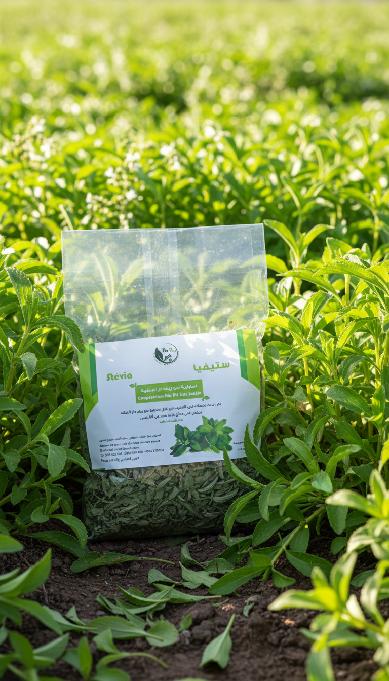 feuilles de stevia séchées