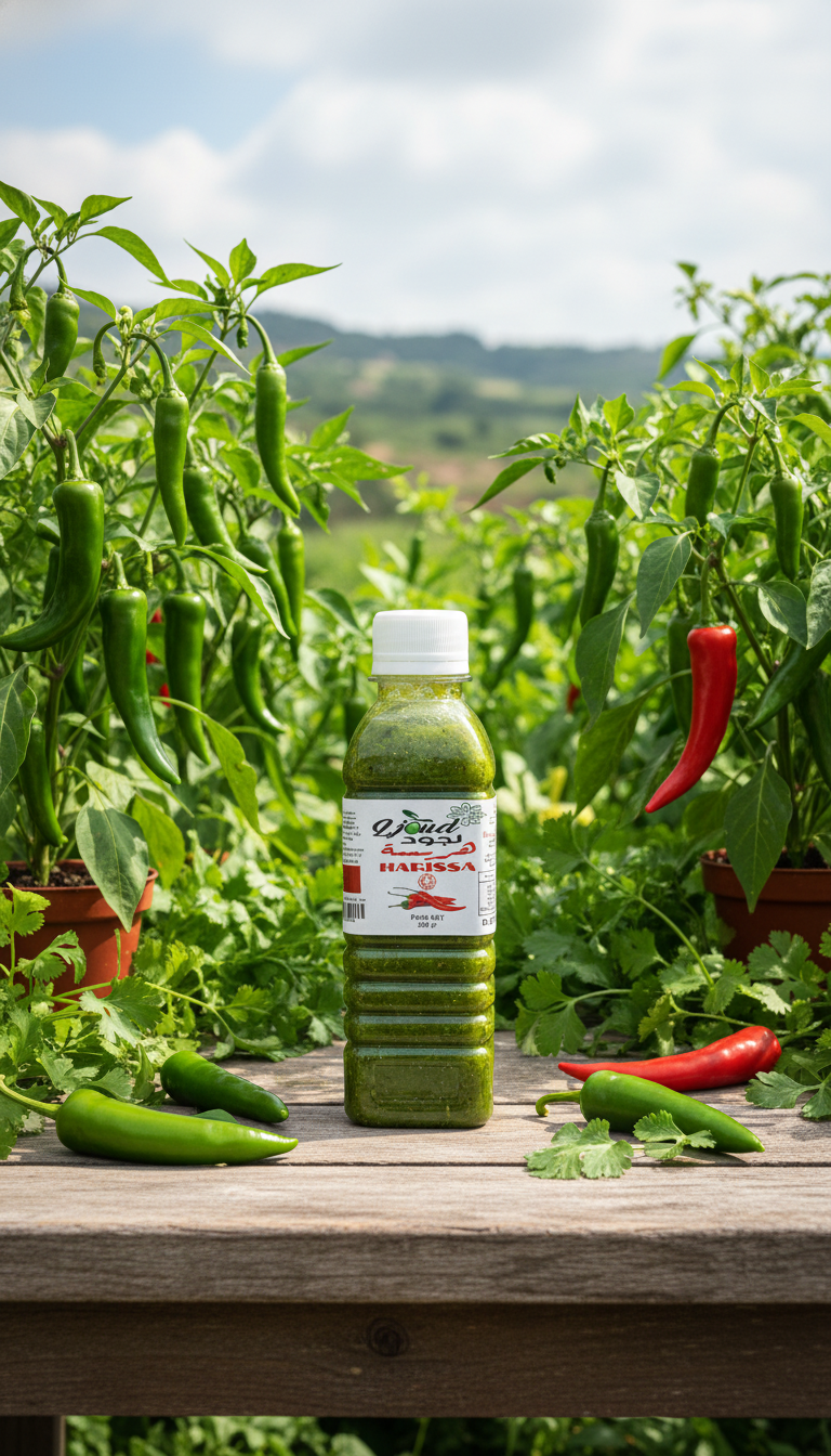 harissa au piment vert
