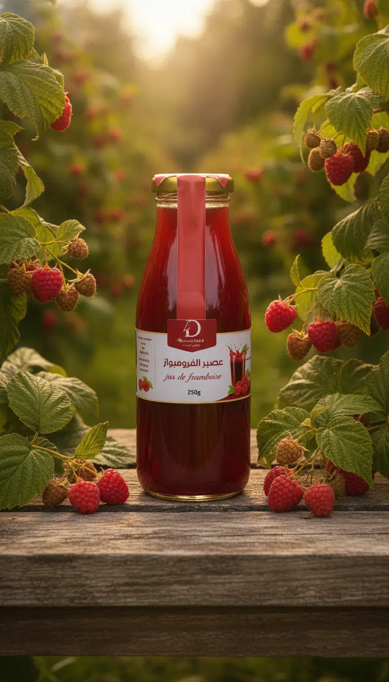 jus de framboise