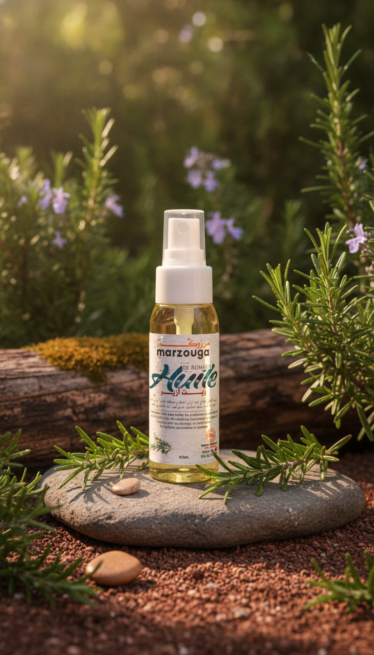huile de romarin cosmétique 60ml
