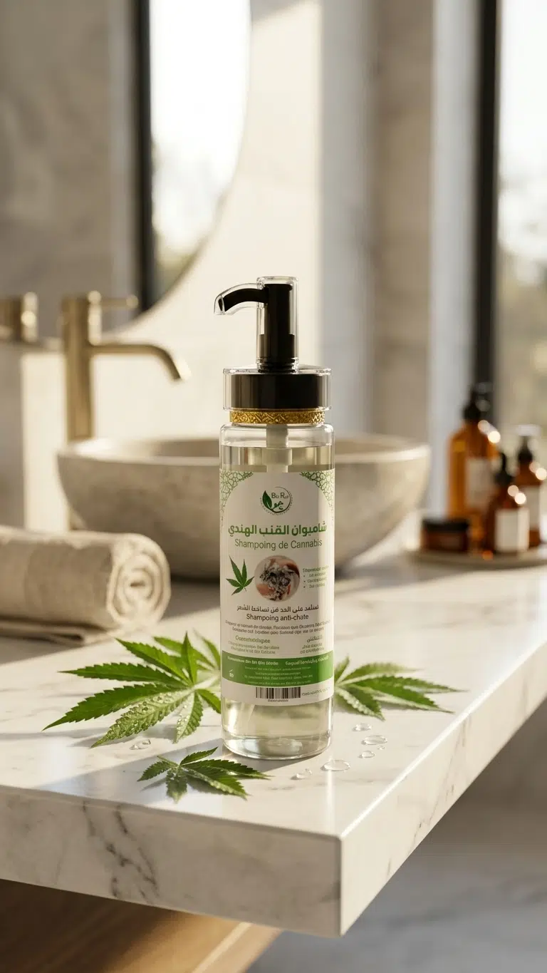 Shampoing à base de Cannabis